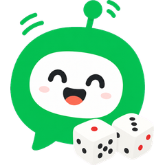 サイコロを持つwachacha